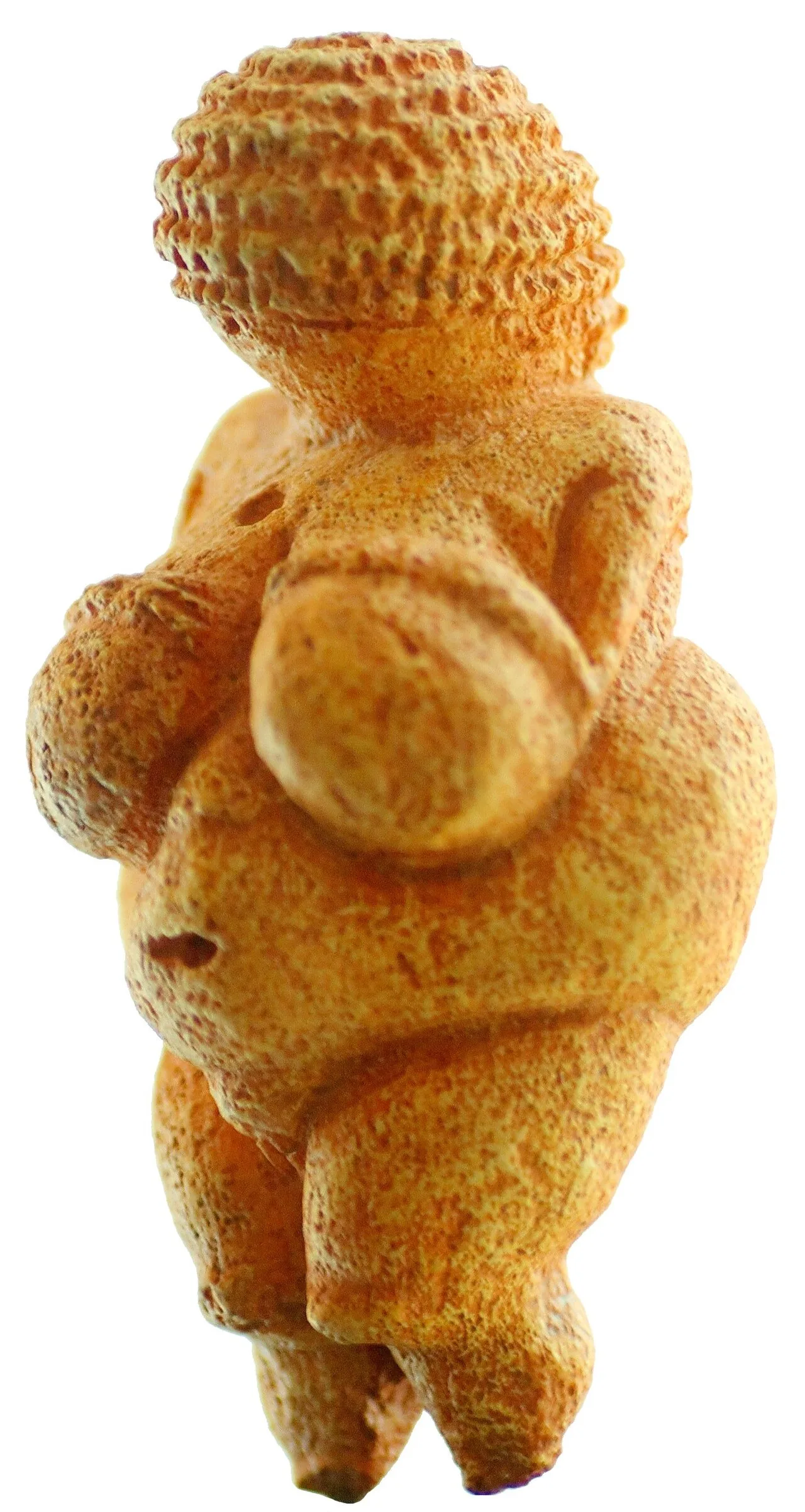 Figuratif : la Vénus de Willendorf, figurine paléolithique (v. 25 000 av. J.-C.)