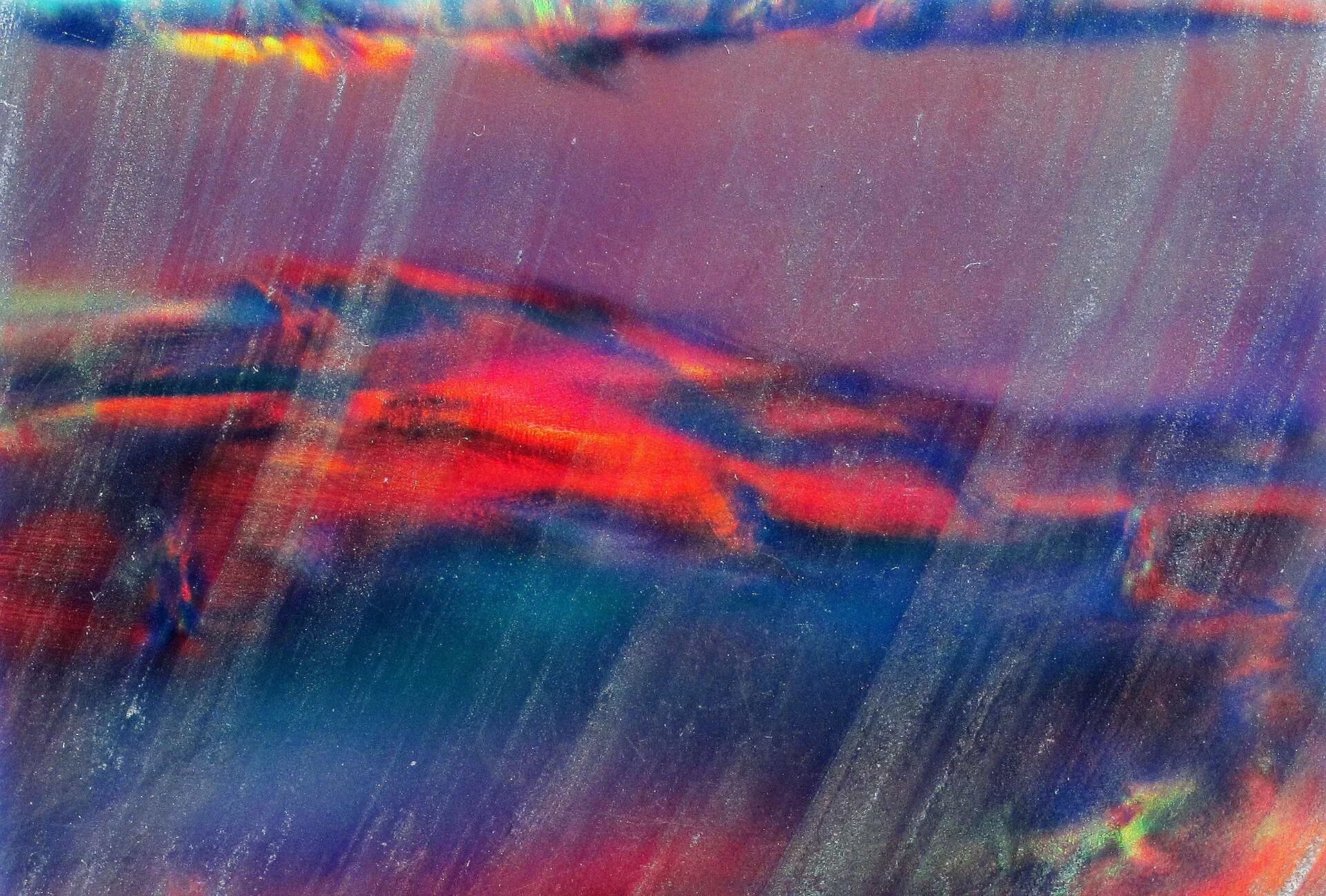 Résine, étape 4 : une résine poncée et polie, rendu opalescent